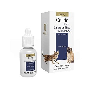 Colírio para Cães e Gatos UCB Vet 15 ml
