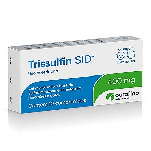 Trissulfin Sid 400mg 10 Comprimidos