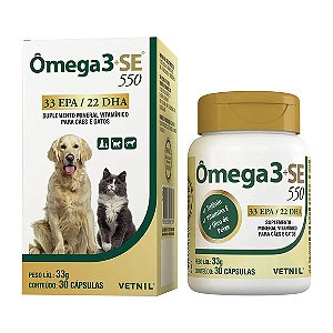 Suplemento Ômega3+SE 550 30 cápsulas
