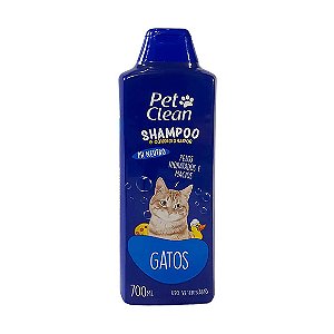 Shampoo Gatos 2 em 1 Pet Clean 500 ml