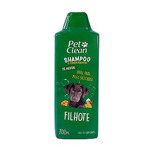 Shampoo 2 em 1 Filhotes Pet Clean 700 ml