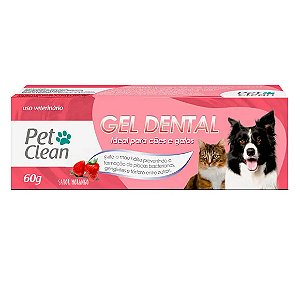 Gel Dental Morango Pet Clean 60g