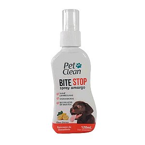 Spray Amargo Bite Stop Pet Clean 120 ml