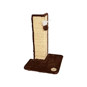 Arranhador de Canto Marrom São Pet Único