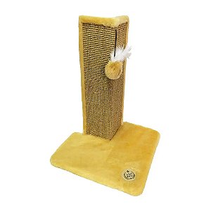 Arranhador de Canto Bege São Pet Único