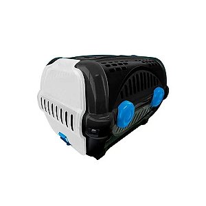 Caixa de Transporte Luxo Furacão Pet Azul Nº 01