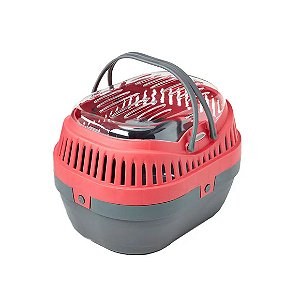 Caixa de Transporte Mini Gulliver Chalesco Vermelha G