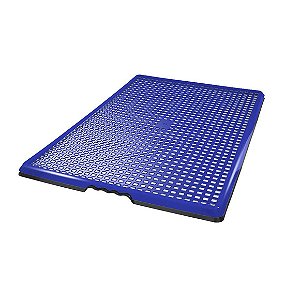 Tapete Sanitário Higiênico Cachorro Xixi Canino Azul Único