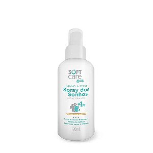 Banho a Seco 1 Mês+ Spray dos Sonhos Soft Care Baby 120 ml
