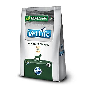 Ração Vet Life Natural para Cães Obesidade e Diabete Peixe 2 kg