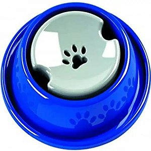 Bebedouro Pelos Longos Azul 4 Em 1 Único