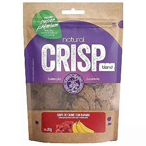 Snacks Chips De Carne Com Banana Natural Crisp 20 g