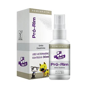 Pró-Rim Homeo Pet 30 ml