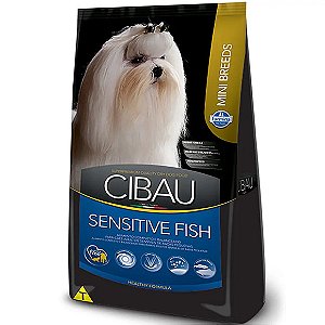 Ração Cibau Cães Sensitive Fish Raças Pequenas 3kg