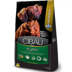 Ração Cibau Cães Filhotes Raças Pequenas 3kg