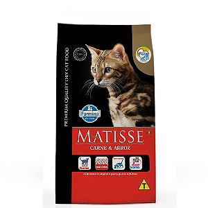 Ração Matisse Gatos Adultos Carne e Arroz 2kg
