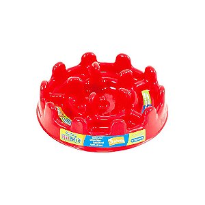 Comedouro Interativo Pet Fit Vermelho Pet Games Mini