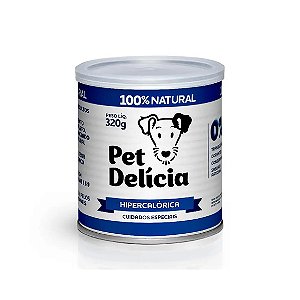 Ração Úmida Pet Delícia Cães Hipercalórica 320 g