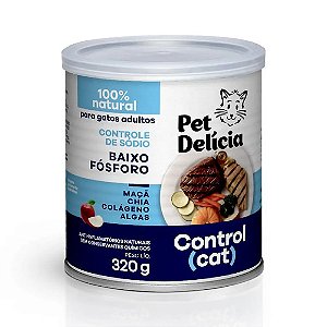 Ração Úmida Pet Delícia Gatos Control Baixo Fósforo 320 g