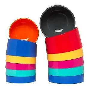 Bebedouro/Comedouro Para Cão Extra Grande Slim