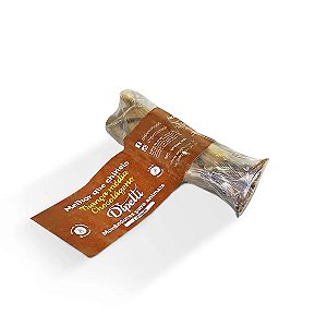 Mordedor Dipetti Trança Média Chocolágeno Colágeno Bovino Único