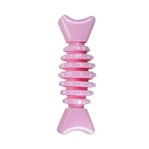 Brinquedo Mordedor Ossinho Baby Dent Jambo Rosa Único
