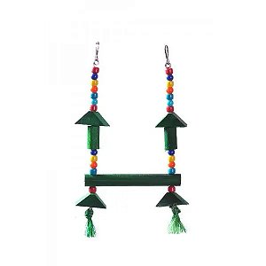 Brinquedo Poleiro Aberto Mima P Para Aves Still Pet Único