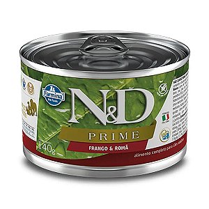 Ração Úmida N&D Prime Cães Adultos Frango e Romã 140 g
