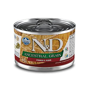 Ração Úmida N&D Ancestral Grain Cães Adultos Frango e Romã 140 g