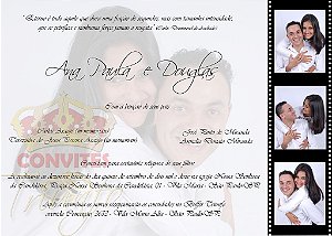 Convite de Casamento - Cód. CC-006