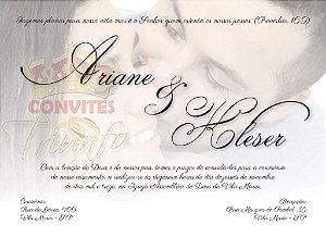 Convite de Casamento - Cód. CC-007