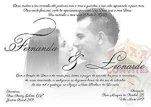 Convite de Casamento - Cód. CC-018