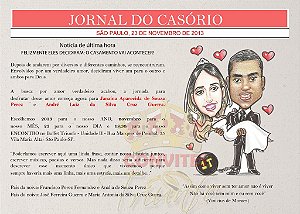 Convite de Casamento - Cód. CC-030