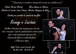 Convite de Casamento - Cód. CC-039