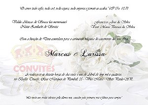 Convite de Casamento - Cód. CC-040