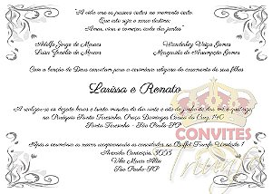 Convite de Casamento - Cód. CC-041