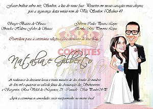 Convite de Casamento - Cód. CC-050