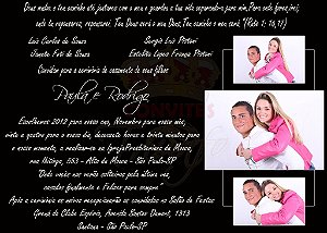 Convite de Casamento - Cód. CC-052