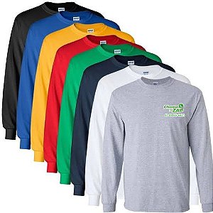 Camiseta gola O manga longa