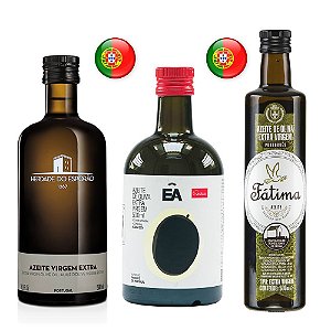 Kit Azeites Portugueses Premium 3x500ml