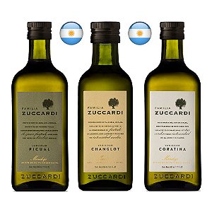Kit Azeites Argentinos Familia Zuccardi 3x250ml