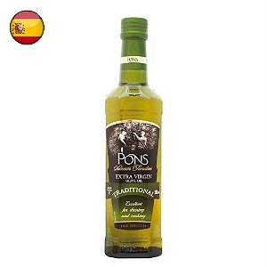 Azeite Extra Virgem Espanhol Pons 500ml