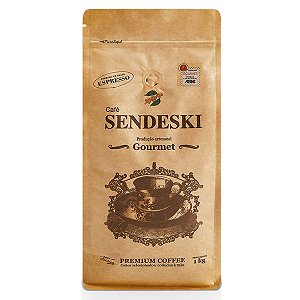Café Sendeski Gourmet Torrado Grãos 1 Kg