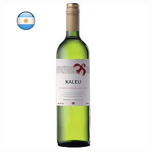 Vinho Branco Argentino Kaleu Chardonnay Chenin Blend 750ml