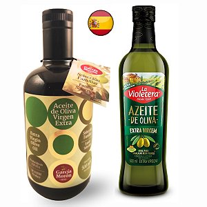Kit Azeites Espanhóis Especiais Harmonização Massas 2x500ml