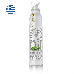 Azeite De Oliva Grego Spray Iliada Manjericão 200ml