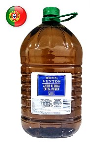 Azeite Extra Virgem Português Bons Ventos 5 Litros
