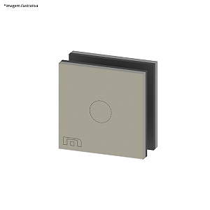 Ferragem 1230 para vidro (dobradiça para basculante) - aço inox