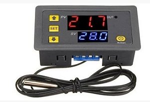 CONTROLADOR DE TEMPERATURA DIGITAL TERMOSTATO W3230 12VDC