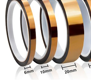 FITA POLIAMIDA TIPO KAPTON 6MM x 33M